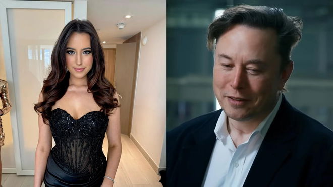 Ashley St. Clair and Elon Musk