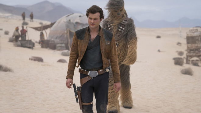 Han Solo and Chewbacca