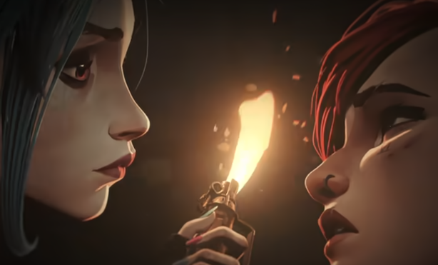 Jinx confronts Vi