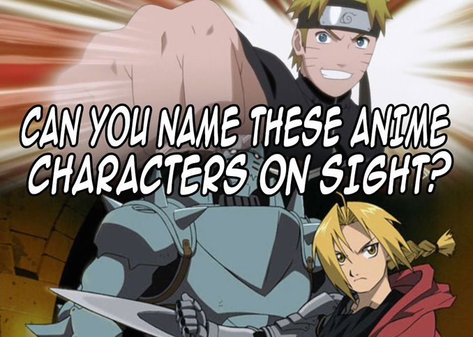 Can You Name These Anime Characters On Sight?
