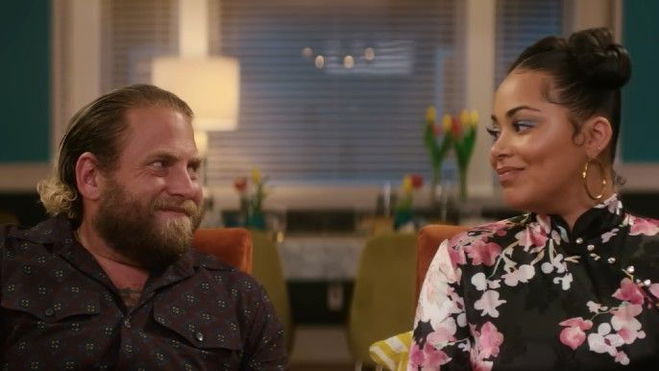 Jonah Hill as Ezra, Lauren London as Amira in You People