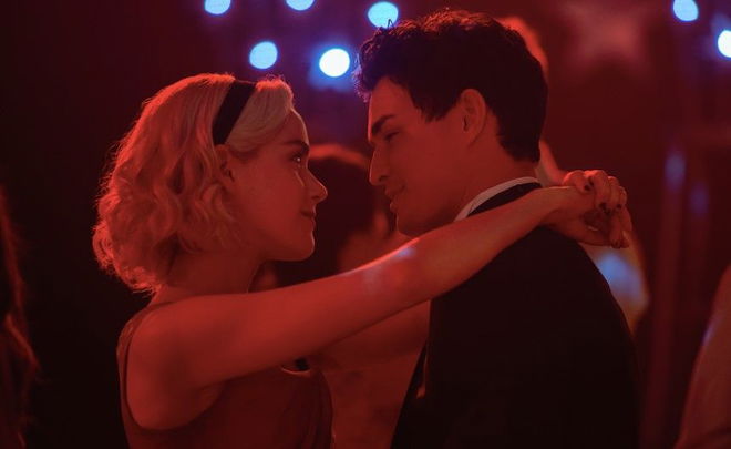 Chilling Adventures Of Sabrina's Kiernan Shipka Says Nick Is Better Partner Than Harvey