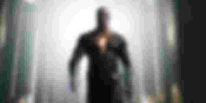Black Adam walking