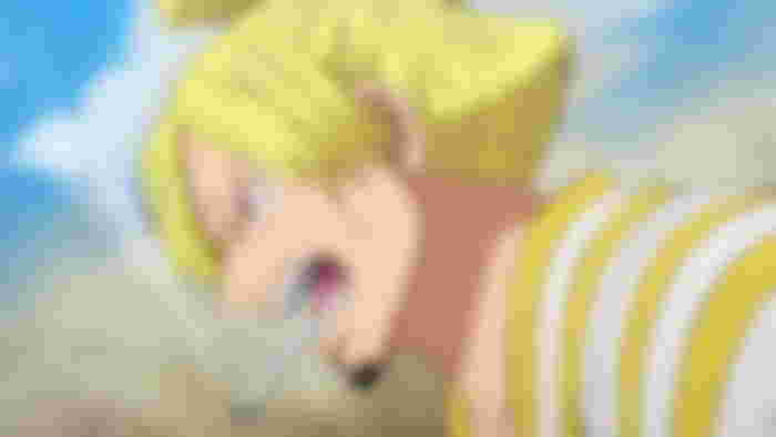 Sanji in the Wano arc of One Piece.