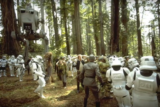 Star Wars Fans Forced To Remove Roadside AT-ST Replica