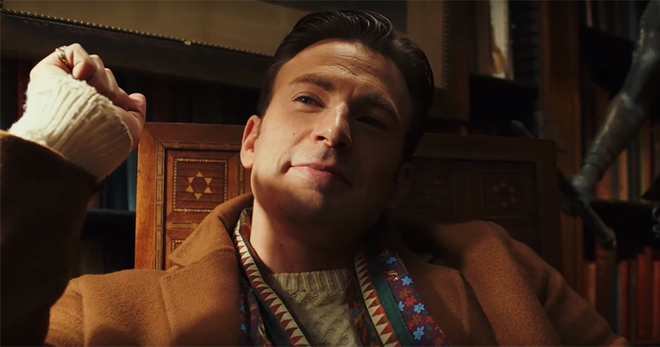 TLJ Director Rian Johnson Changed Chris Evans' Knives Out Profanity-Filled Scene 