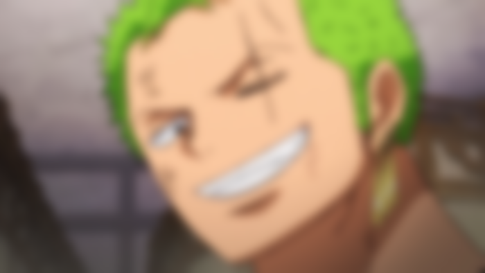 Zoro in the Wano arc of One Piece.