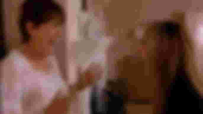 Lindsay Lohan as Anna Coleman, Jamie Lee Curtis as Tess Coleman in Freaky Friday
