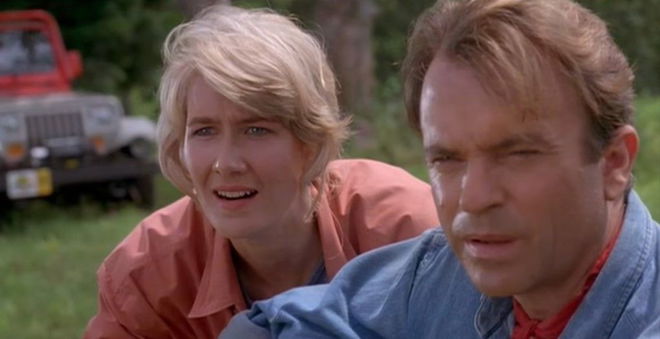 Jurassic Park's Sam Neill Shares Reunion Photo with Laura Dern