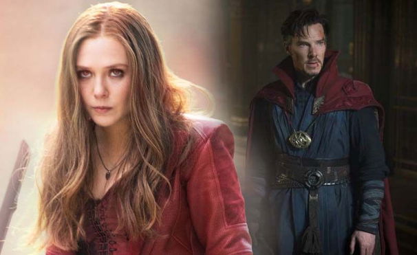 Doctor Strange and Scarlet Witch Team-Up in Fantastic Fanart
