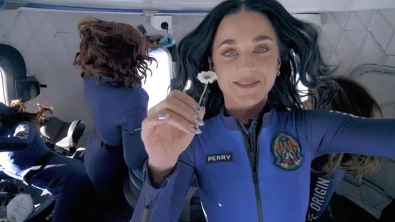 Katy Perry in space
