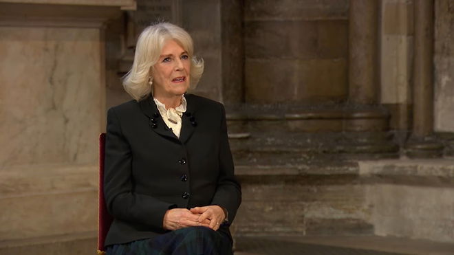 queen-camilla-will-be-crowned-alongside-king-charles-during-his-coronation-ceremony-at-westminster-abbey-will-wear-a-smaller-version-of-her-husbands-imperial-state-crown