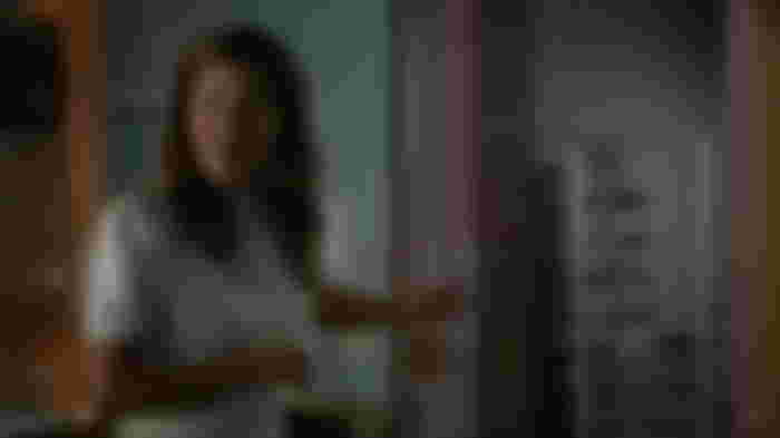 Mary visits George at the hospital. 