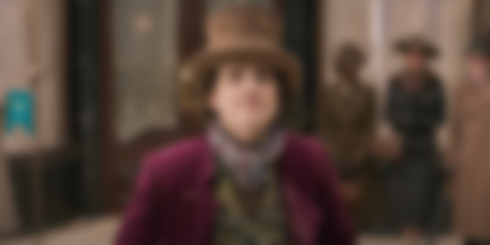 timothee chalamet as willy wonka