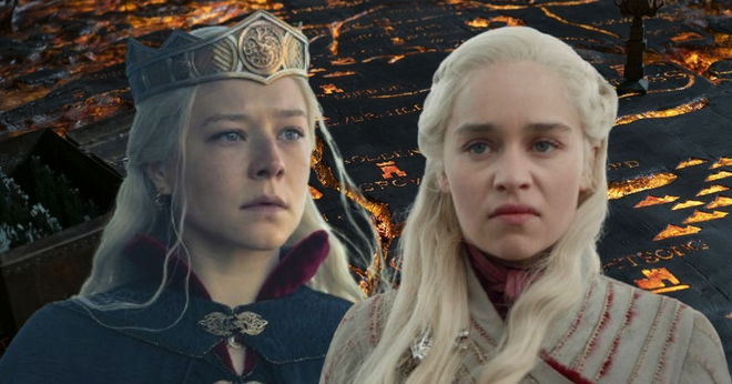 Rhaenyra Targaryen and Daenerys Targaryen