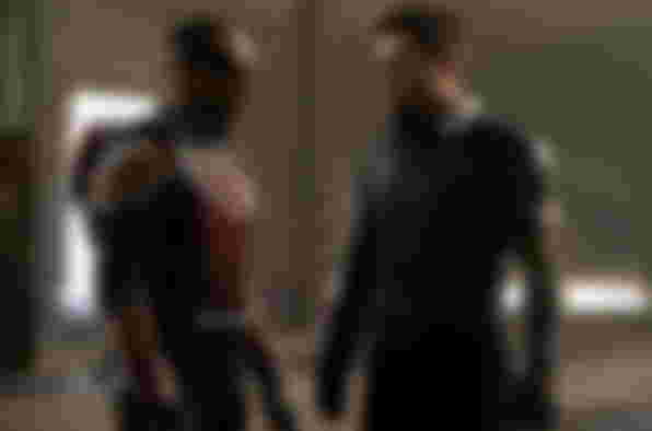 Image from The Falcon and The Winter Soldier Stills Tease Sharon Carter in Action, Sam and Bucky Being Buddies