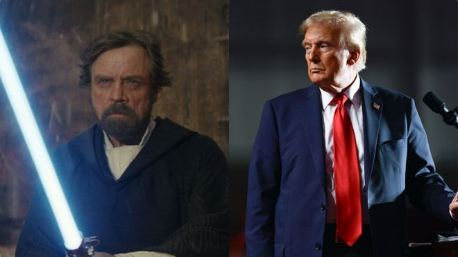 mark hamill throws shade at donald trump sith