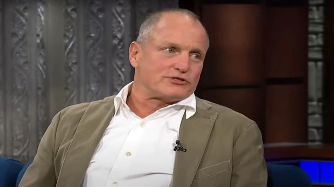 Woody Harrelson in The Late Show with Stephen Colbert