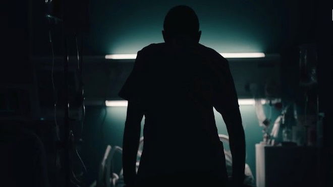 Silhouette of Charles Cullen actor in Capturing the Killer Nurse