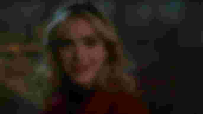 Riverdale Season 6 Kiernan Shipka as Sabrina Spellman smiles