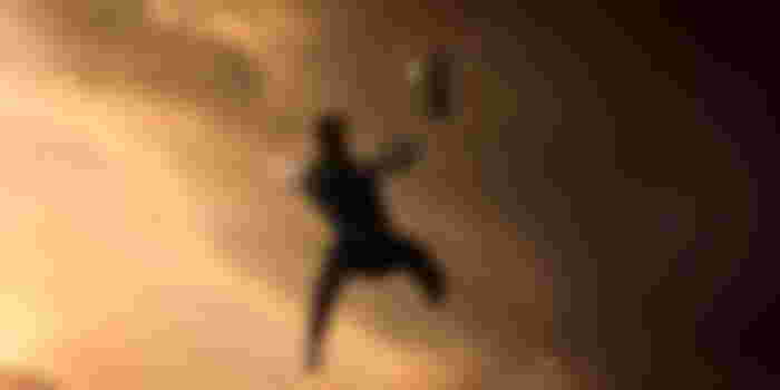 Vignette pushing Philo and Philo falling