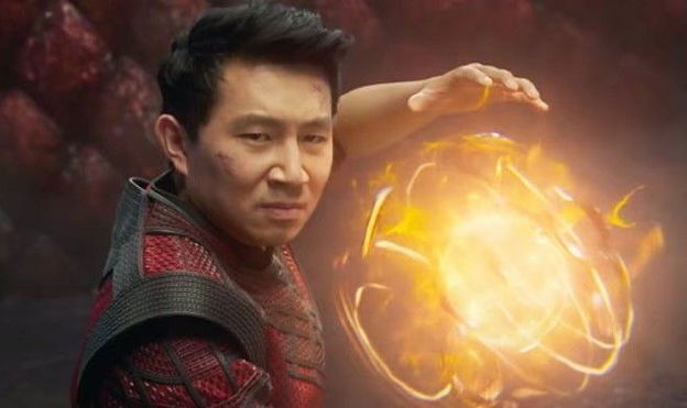 Simu Liu as Shang-Chi in Shang-Chi and the Legend of the Ten Rings