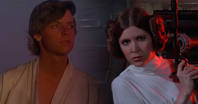 Star Wars: The Rise of Skywalker Leia and Luke Flashback Scene Used Return of the Jedi Footage