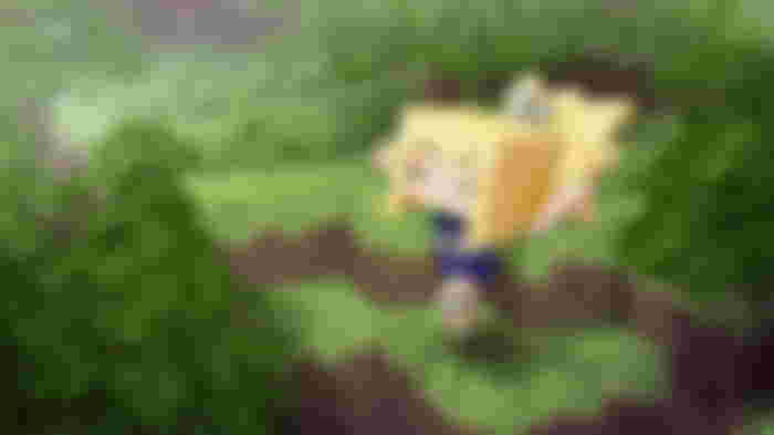 dr stone season 3 episode 1 minecraft reference