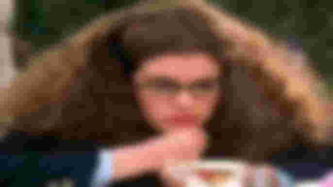 Anne Hathaway as Princess Mia Thermopolis in The Princess Diaries