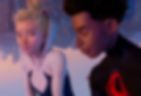 Gwen Stacy and Miles Morales in Spider-Man: Across the Spider-Verse