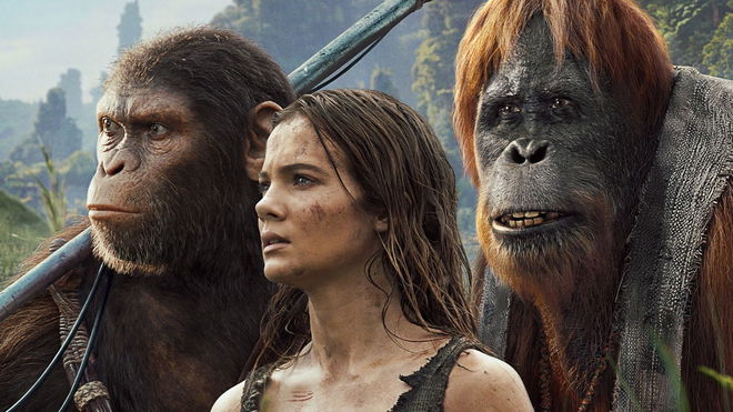 Promo image for Kingdom of the Planet of the Apes