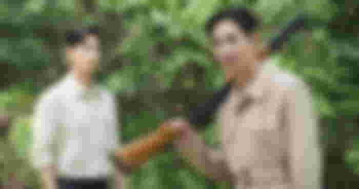 Hae-in drowning: Kim Soo-Hyun as Baek Hyun-Woo, Park Sung-Hoon as Yoon Eun-Sung in Queen of Tears