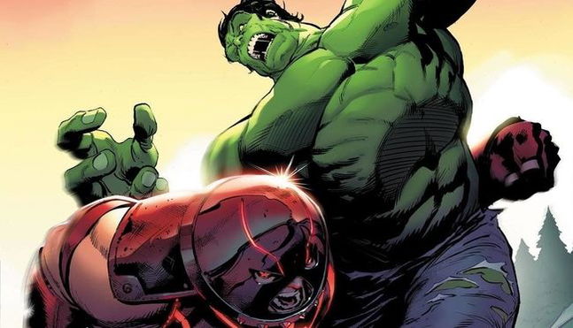 Two of Marvel's Titans Clash When Juggernaut Takes On Hulk This June