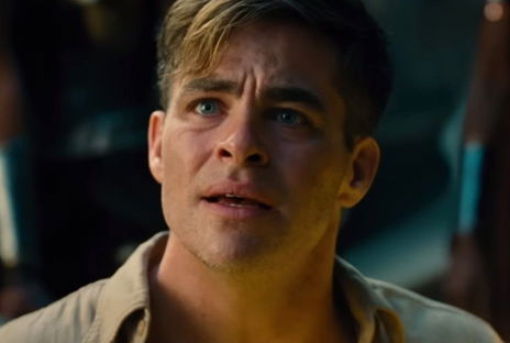 Chris Pine as Steve Trevor in Wonder Woman