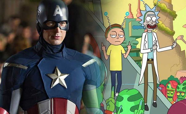 Chris Evans Shares His Love for Rick and Morty