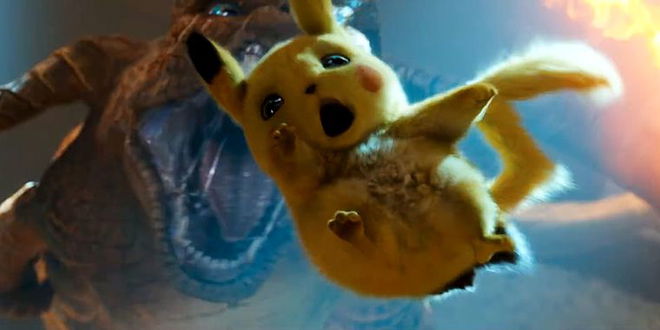 Ryan Reynolds (Thunder) Shocks Fans With Short but Sweet Detective Pikachu Trailer