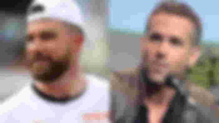 Travis Kelce and Ryan Reynolds