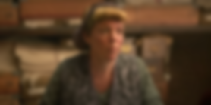 Olivia Colman as Mrs. Scrubbit in Wonka