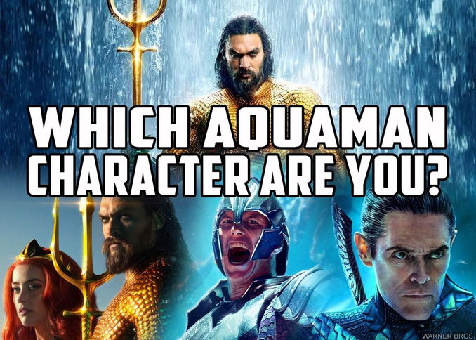 Which Aquaman Character Are You?