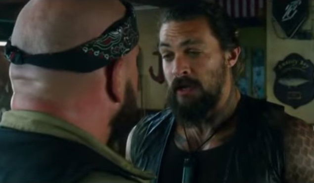Aquaman TV Spot Pits Jason Momoa Against Black Manta, Bar Bullies