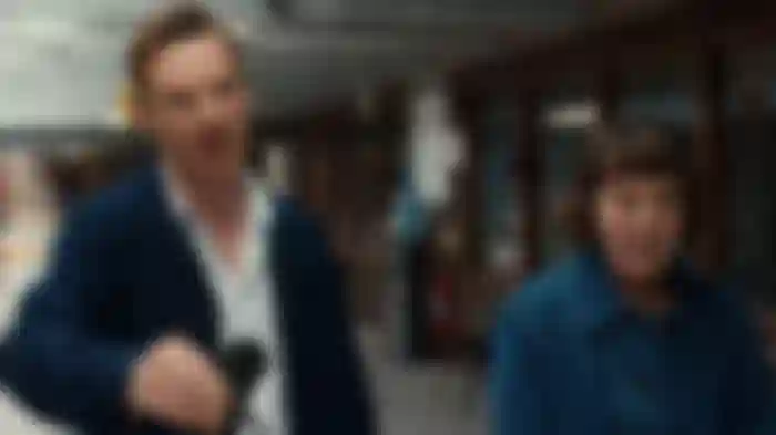 Benedic Cumberbacth and Olivia Colman