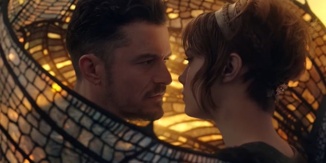 Vignette and Philo looking at each other