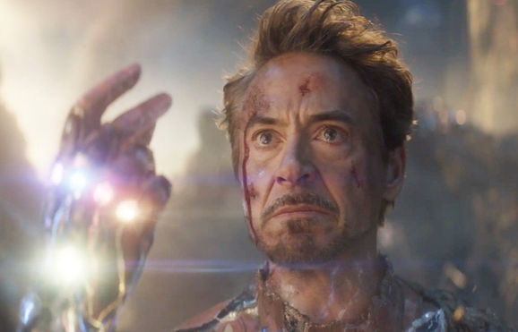 Robert Downey Jr. as Tony Stark in Avengers: Endgame