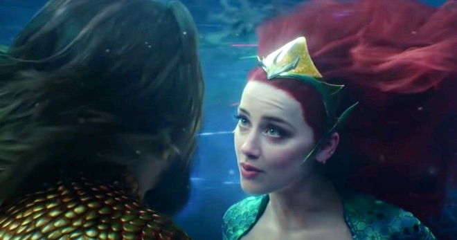 Amber Heard Reportedly Holds on to Aquaman 2 Lead Role Thanks to Jason Momoa