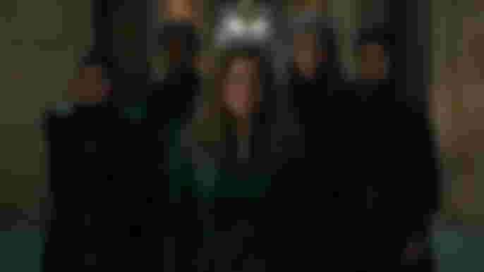 Warrior Nun Season 2 group of warrior nuns appearing scared