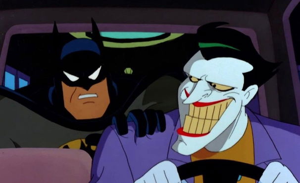 Batman and Joker in Batman: The Animated Series