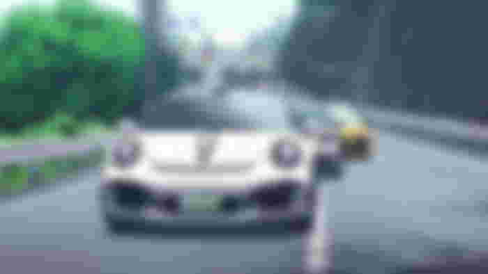 mf ghost anime porsche 911