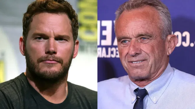 Chris Pratt and Robert F Kennedy Jr