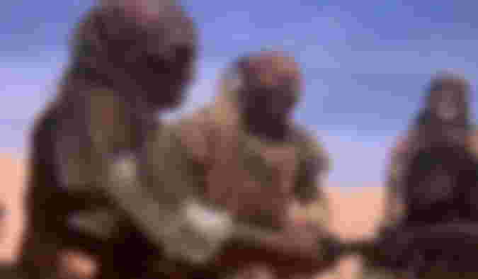 Image from The Mandalorian Season 2 Photo Features Unexpected Jabba the Hutt Tease