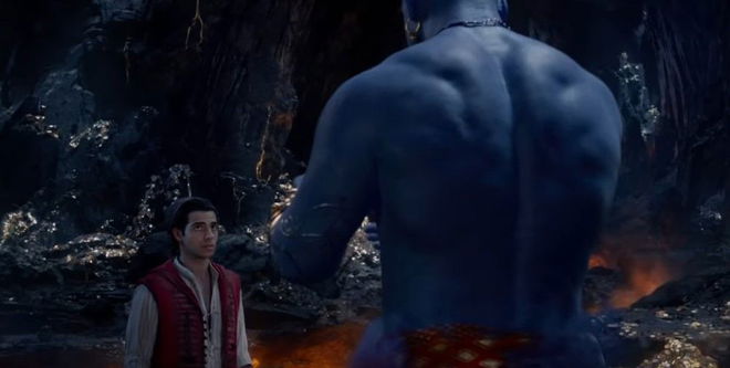 Aladdin: New Still of Blue Genie Doesn't Look So Bad